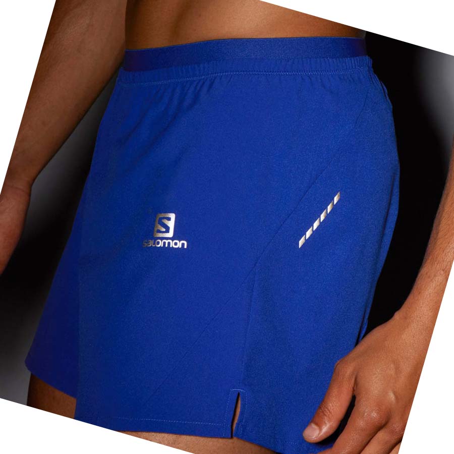 Bermudas Salomon CROSS 5'' Hombre Azules | MX 3167ZUT